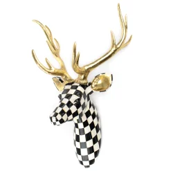 Holiday|Room Accents|MacKenzie-Childs Courtly Check Large Deer