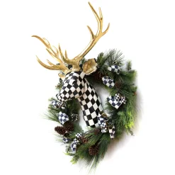 Holiday|Room Accents|MacKenzie-Childs Courtly Check Large Deer