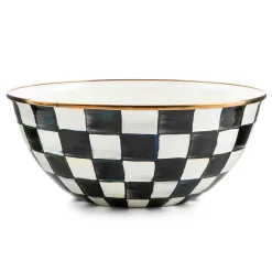 Fall Entertaining|Serveware|MacKenzie-Childs Courtly Check Large Everyday Bowl