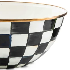Fall Entertaining|Serveware|MacKenzie-Childs Courtly Check Large Everyday Bowl