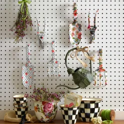 Outdoor|MacKenzie-Childs Courtly Check Large Flower Pot