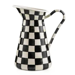 Bar Entertaining|Serveware|MacKenzie-Childs Courtly Check Large Practical Pitcher