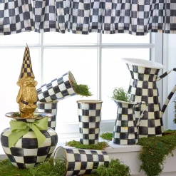 Bar Entertaining|Serveware|MacKenzie-Childs Courtly Check Large Practical Pitcher