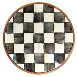 Kitchen Utensils & Tools|MacKenzie-Childs Courtly Check Large Trivet