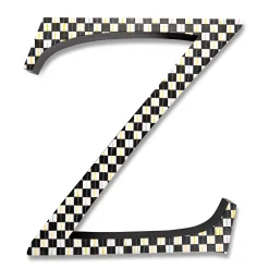 Room Accents|MacKenzie-Childs Courtly Check Letter - Z