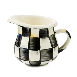 The Coffee Shop|Serveware|MacKenzie-Childs Courtly Check Little Creamer