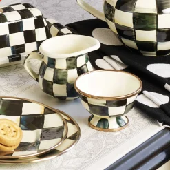 The Coffee Shop|Serveware|MacKenzie-Childs Courtly Check Little Creamer