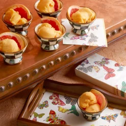 The Coffee Shop|Serveware|MacKenzie-Childs Courtly Check Little Sugar Bowl