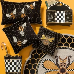 Room Accents|MacKenzie-Childs Courtly Check Magazine Holder