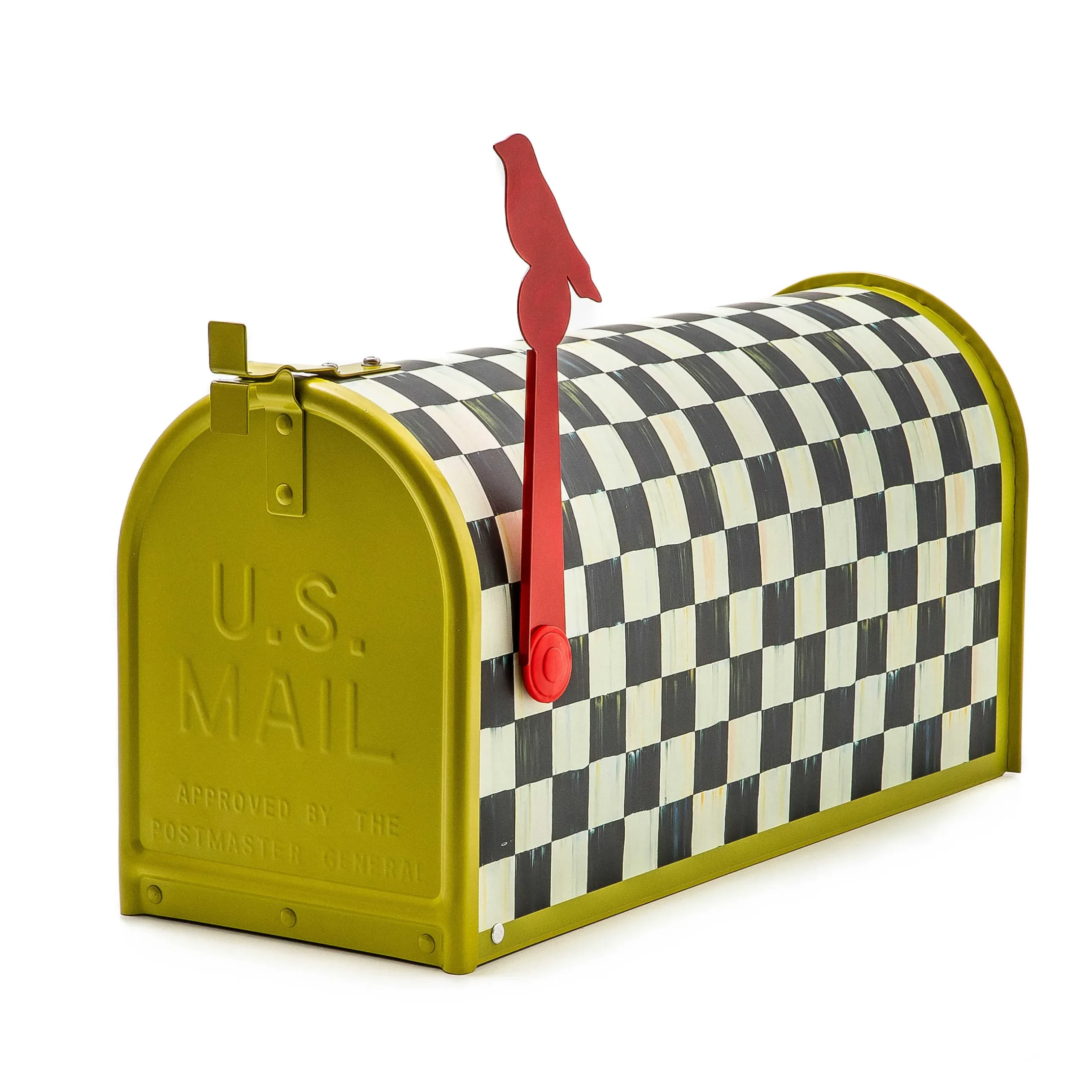 The Fall Shop|Outdoor|MacKenzie-Childs Courtly Check Mailbox