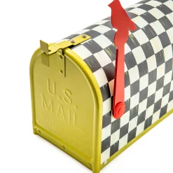 The Fall Shop|Outdoor|MacKenzie-Childs Courtly Check Mailbox