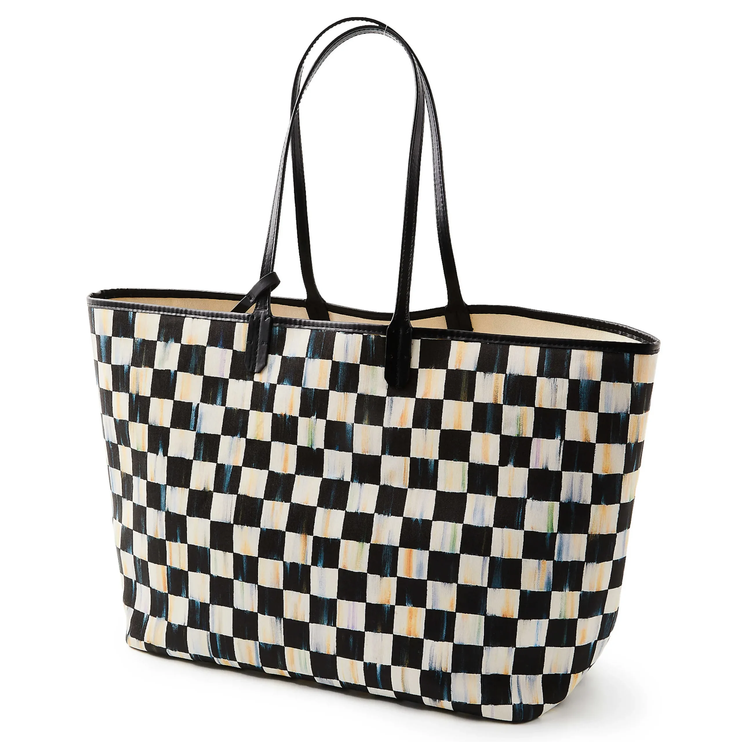 Accessories|MacKenzie-Childs Courtly Check Marche Large Tote