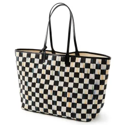 Accessories|MacKenzie-Childs Courtly Check Marche Large Tote