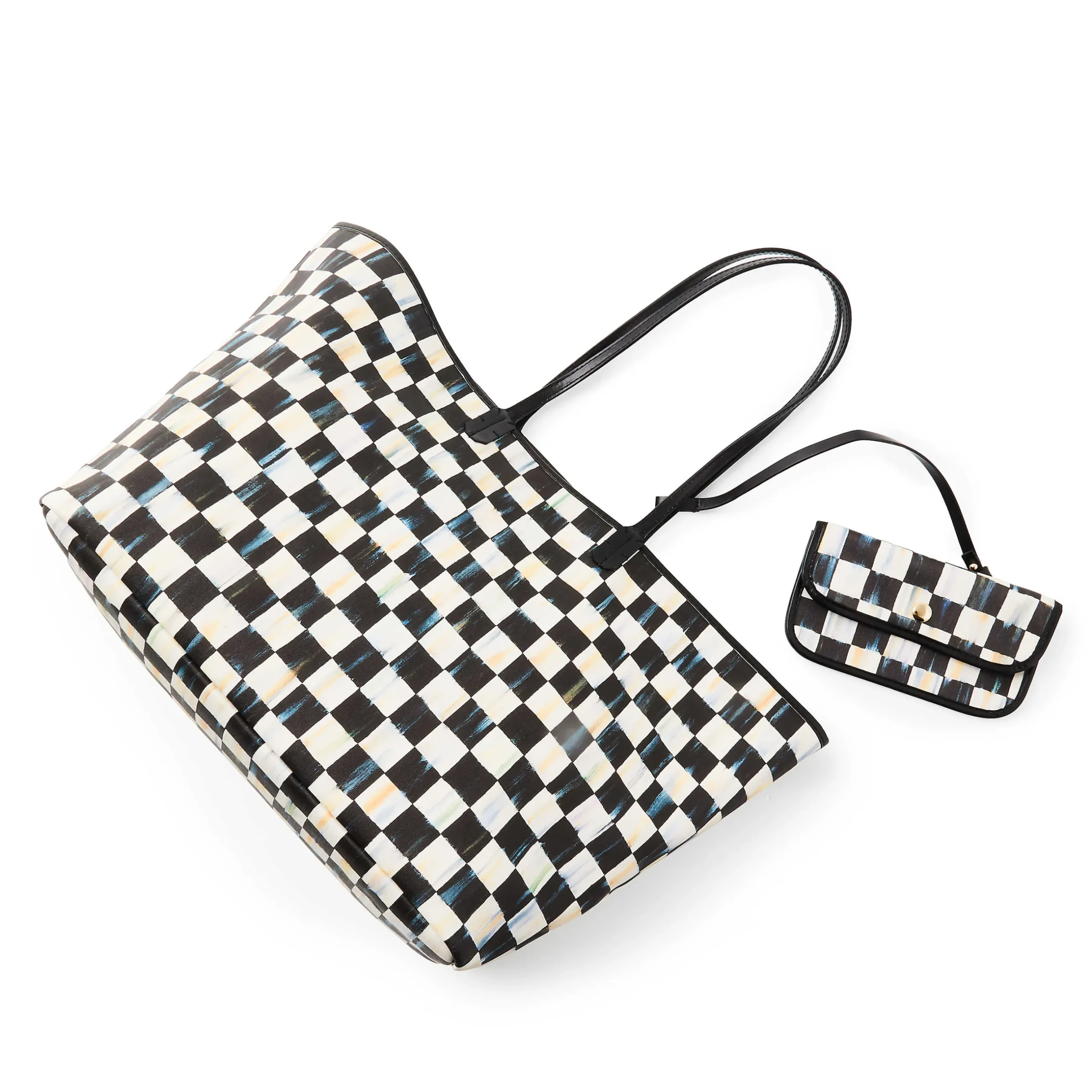 Accessories|MacKenzie-Childs Courtly Check Marche Large Tote