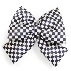 Room Accents|Finishing Touches|MacKenzie-Childs Courtly Check Medium Bow