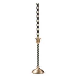 Candles & Fragrances|Room Accents|MacKenzie-Childs Courtly Check Medium Candlestick