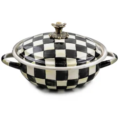 Cookware & Bakeware|MacKenzie-Childs Courtly Check Medium Casserbole