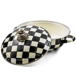 Cookware & Bakeware|MacKenzie-Childs Courtly Check Medium Casserbole