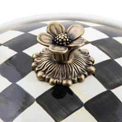 Cookware & Bakeware|MacKenzie-Childs Courtly Check Medium Casserbole