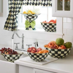 Serveware|MacKenzie-Childs Courtly Check Medium Everyday Bowl