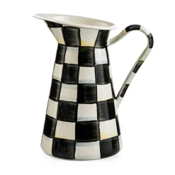 Bar Entertaining|Serveware|MacKenzie-Childs Courtly Check Medium Practical Pitcher