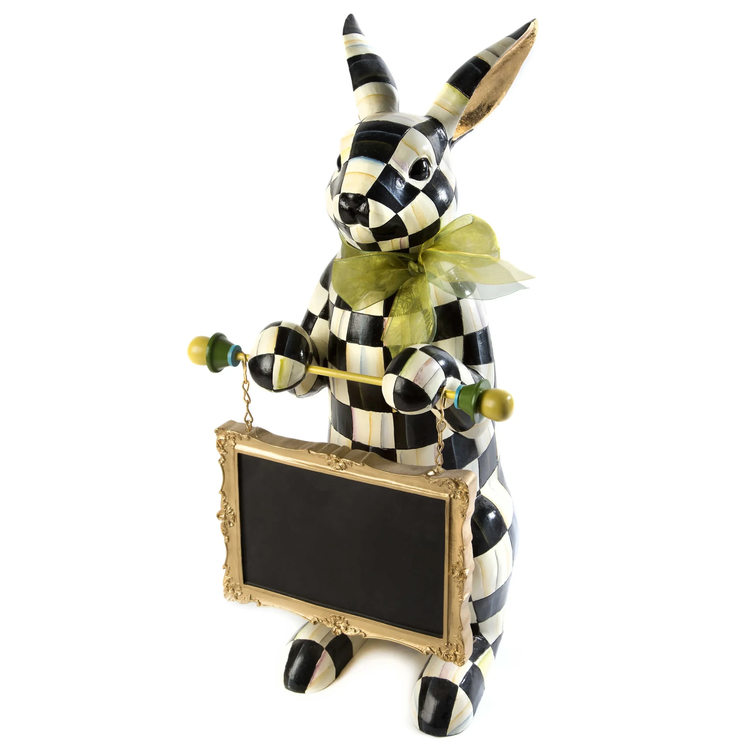 Easter|Spring|MacKenzie-Childs Courtly Check Menu Rabbit