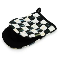 Fall Entertaining|Kitchen & Table Linens|MacKenzie-Childs Courtly Check Mini Oven Mitt