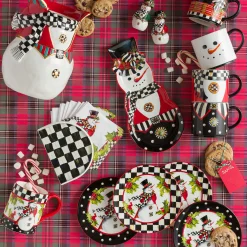 Serveware|MacKenzie-Childs Courtly Check Napkin Holder
