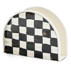 Serveware|MacKenzie-Childs Courtly Check Napkin Holder