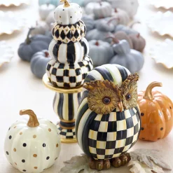 The Halloween Shop|The Fall Shop|MacKenzie-Childs Courtly Check Owl