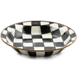 Fall Entertaining|Cookware & Bakeware|MacKenzie-Childs Courtly Check Pie Plate
