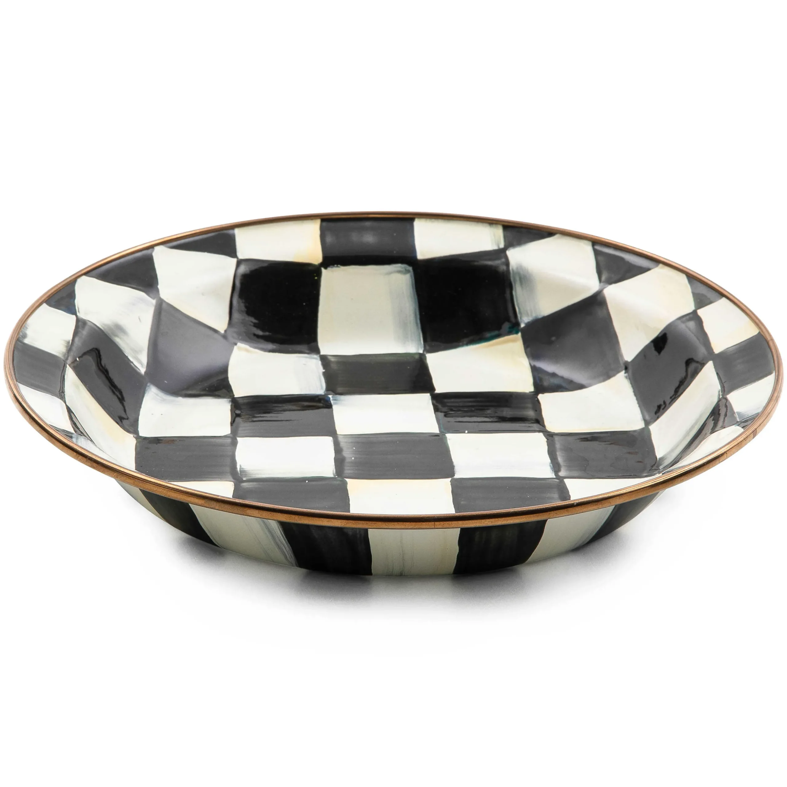 Fall Entertaining|Cookware & Bakeware|MacKenzie-Childs Courtly Check Pie Plate