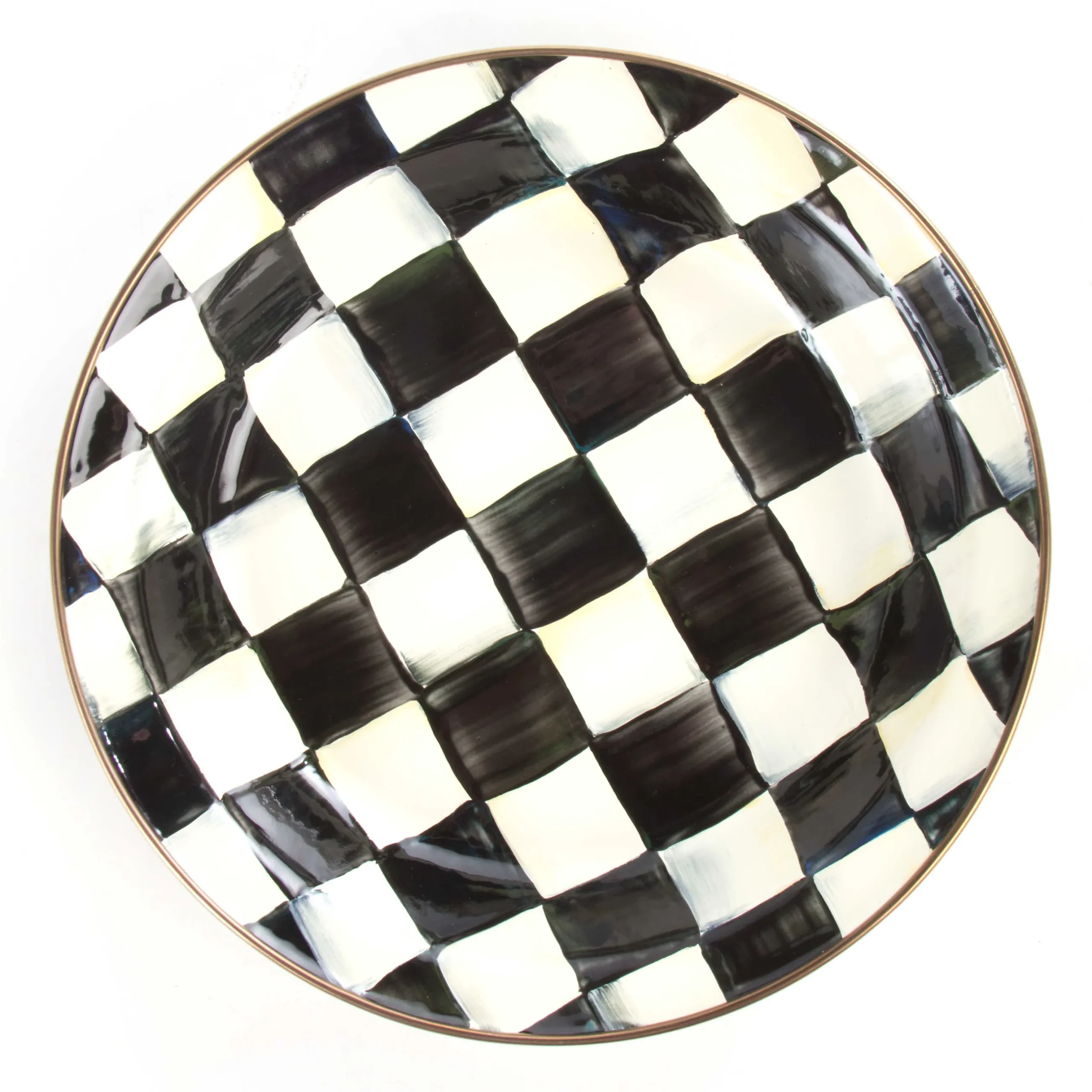 Fall Entertaining|Cookware & Bakeware|MacKenzie-Childs Courtly Check Pie Plate