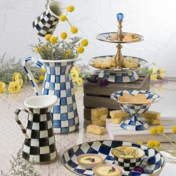 Bar Entertaining|Serveware|MacKenzie-Childs Courtly Check Pinch Bowl