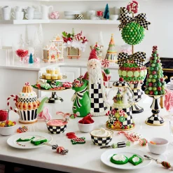 Bar Entertaining|Serveware|MacKenzie-Childs Courtly Check Pinch Bowl