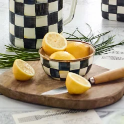 Bar Entertaining|Serveware|MacKenzie-Childs Courtly Check Pinch Bowl
