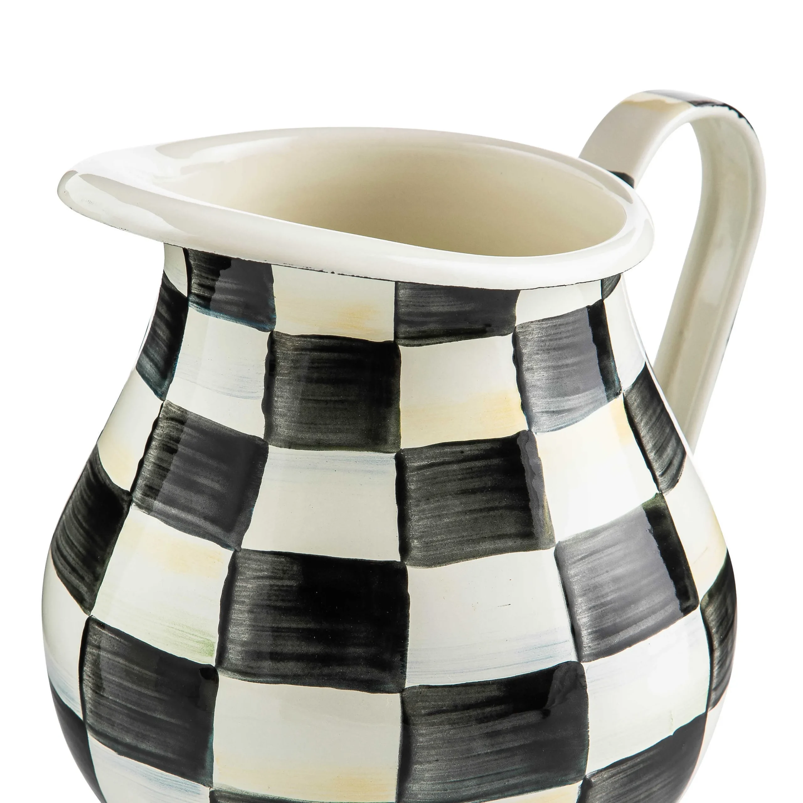 Serveware|Bar Entertaining|MacKenzie-Childs Courtly Check Pitcher