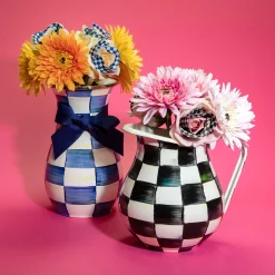 Serveware|Bar Entertaining|MacKenzie-Childs Courtly Check Pitcher