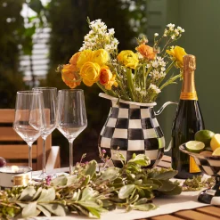 Serveware|Bar Entertaining|MacKenzie-Childs Courtly Check Pitcher