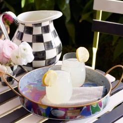 Serveware|Bar Entertaining|MacKenzie-Childs Courtly Check Pitcher