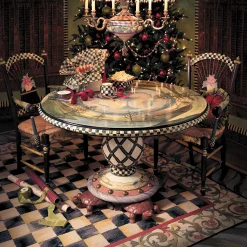Rugs|MacKenzie-Childs Courtly Check Purple  Green 9' x 12' Rug