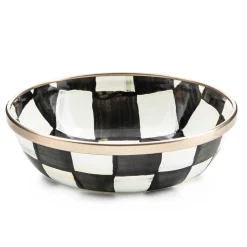 Serveware|MacKenzie-Childs Courtly Check Relish Dish