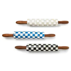 Kitchen Utensils & Tools|MacKenzie-Childs Courtly Check Rolling Pin