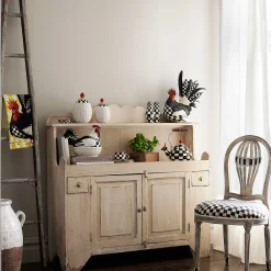 Spring|Room Accents|MacKenzie-Childs Courtly Check Rooster