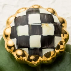 Finishing Touches|Room Accents|MacKenzie-Childs Courtly Check Round Knob