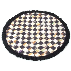 Table Accessories|Kitchen & Table Linens|MacKenzie-Childs Courtly Check Round Placemat