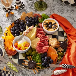 The Coffee Shop|Fall Entertaining|MacKenzie-Childs Courtly Check Round Tray