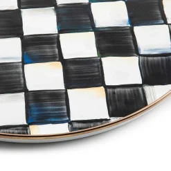 The Coffee Shop|Fall Entertaining|MacKenzie-Childs Courtly Check Round Tray