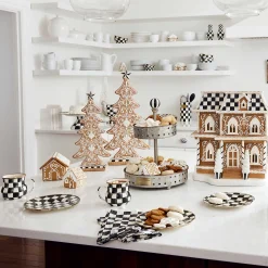 Dinnerware & Flatware|MacKenzie-Childs Courtly Check Salad/Dessert Plate