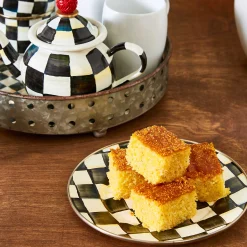 Dinnerware & Flatware|MacKenzie-Childs Courtly Check Salad/Dessert Plate